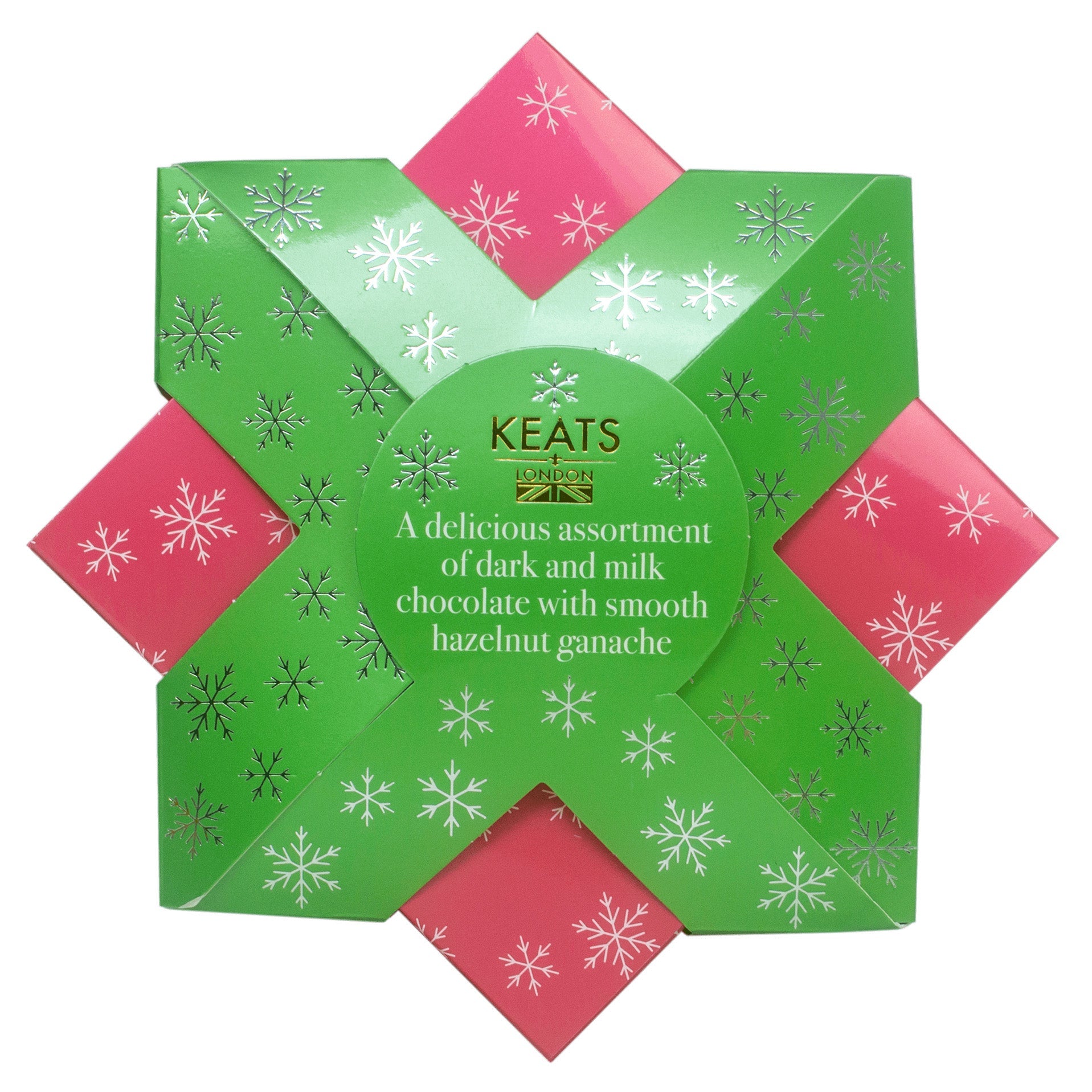Keats Milk & Dark Chocolate Hazelnut Star (150g) by Keats - The Pop Up Deli