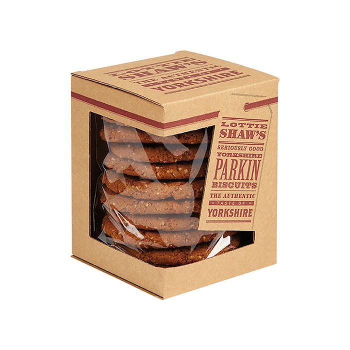 Lottie Shaw's Yorkshire Parkin Biscuits in a Box [WHOLE CASE] by Lottie Shaw's - The Pop Up Deli