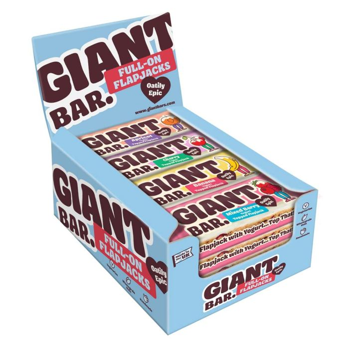 Ma Baker Giant Smoothie Bars - Mixed (Apple, Apricot, Banana & Cherry) [WHOLE CASE] by Ma Baker - The Pop Up Deli