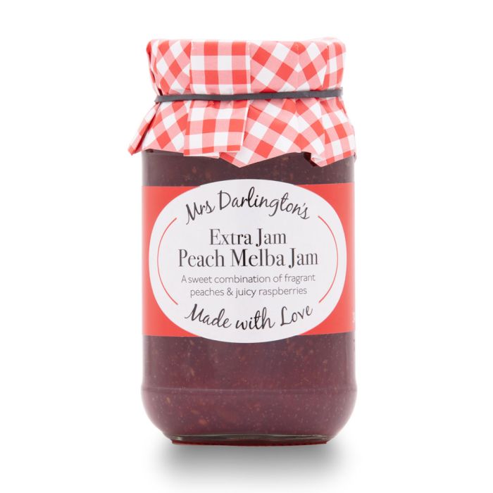 Mrs Darlington's Extra Jam Peach Melba Jam [WHOLE CASE]