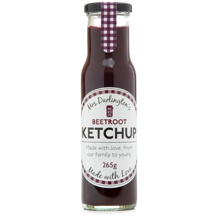 Mrs Darlington's Beetroot Ketchup [WHOLE CASE] by Mrs Darlington's - The Pop Up Deli