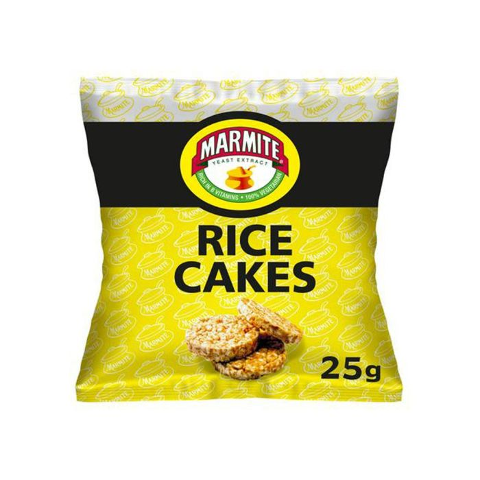 Marmite Rice Cakes 25g [WHOLE CASE] by Kallo - The Pop Up Deli