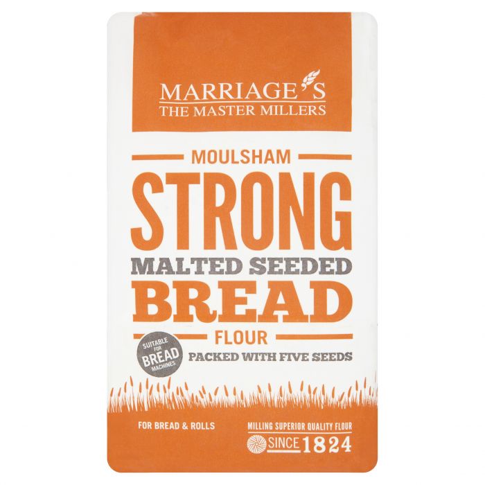 Marriages Moulsham Strong Malted Seeded Bread Four [WHOLE CASE] by Marriages - The Pop Up Deli