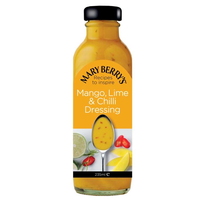 Mary Berry's Mango, Lime & Chilli Dressing [WHOLE CASE] by Mary Berry - The Pop Up Deli