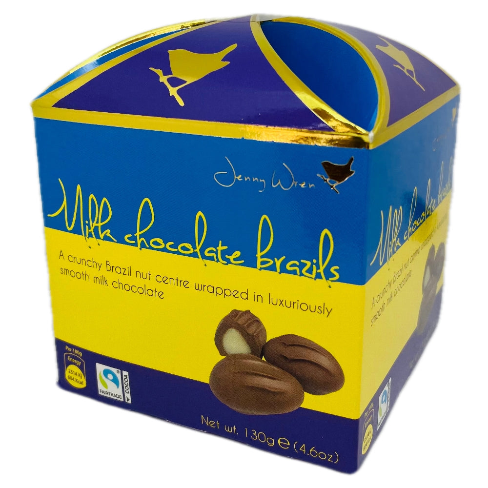 Jenny Wren Milk Chocolate Brazils (130g) by Jenny Wren - The Pop Up Deli