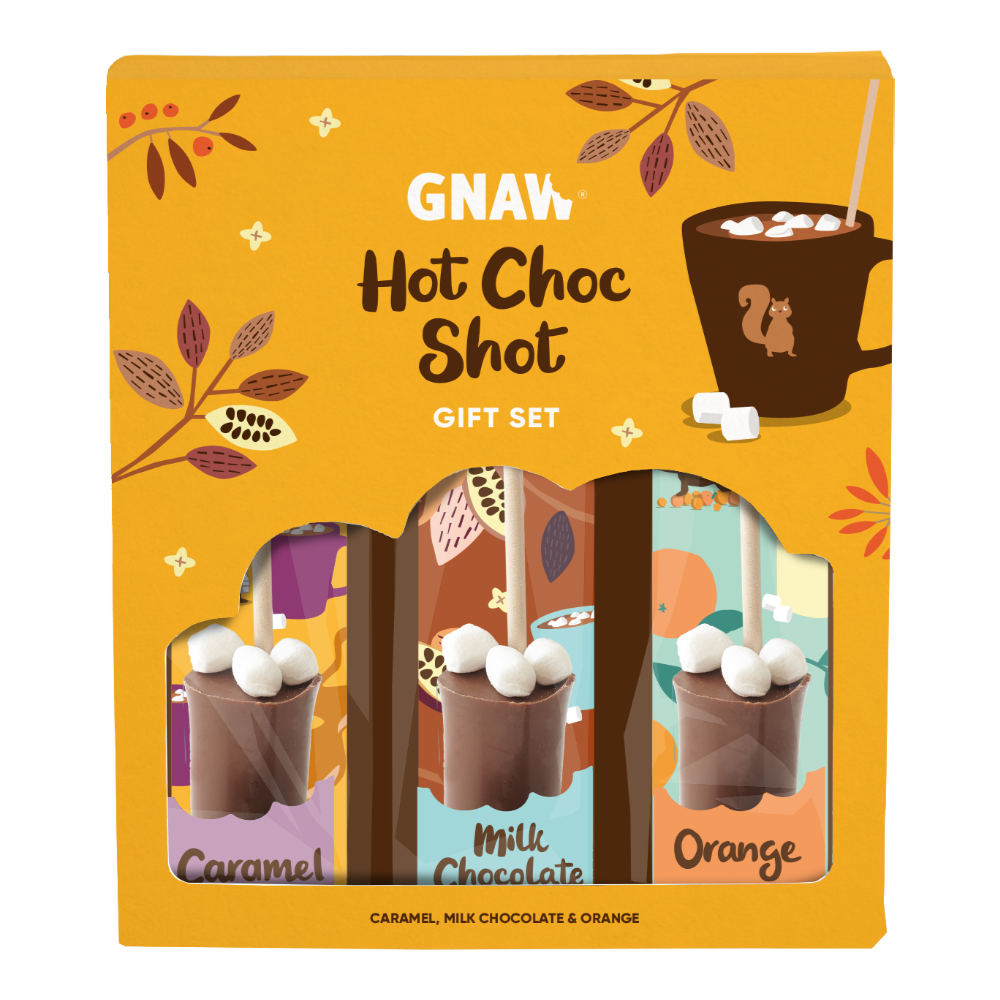 Gnaw Mixed Hot Choc Shot Gift Set (150g)