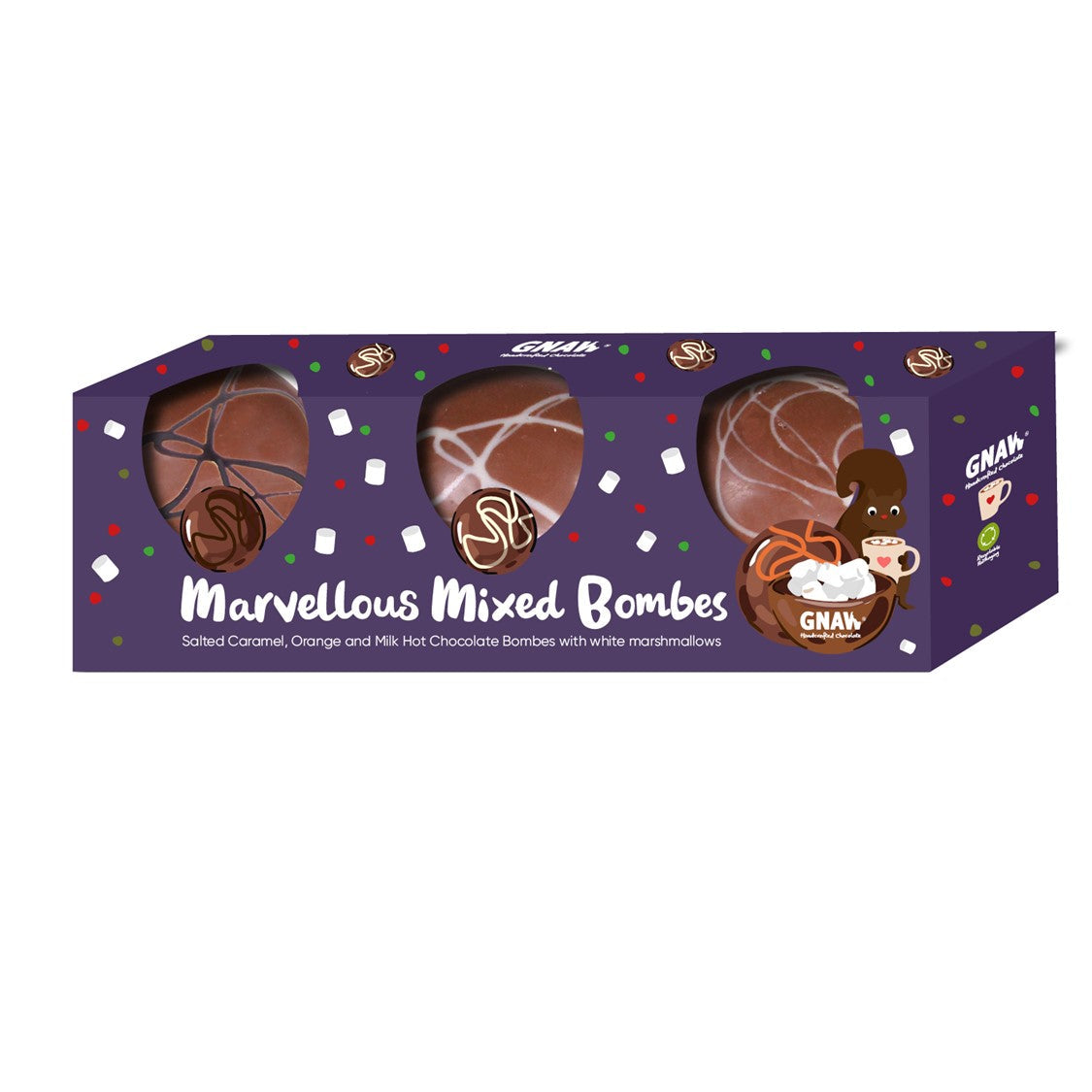 Gnaw Marvellous Mixed Bombes (120g)