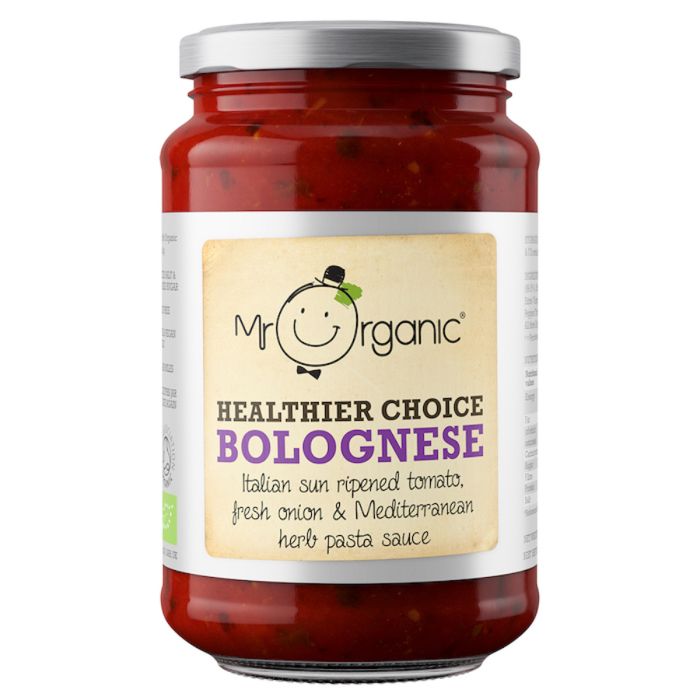 Mr Organic Bolognese Healthier Choice Pasta Sauce [WHOLE CASE]