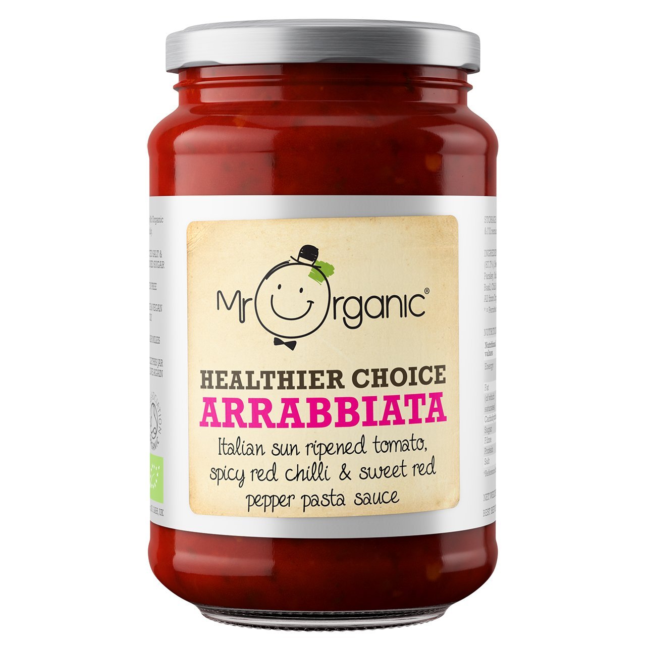 Mr Organic Arrabiata Pasta Sauce (350g)