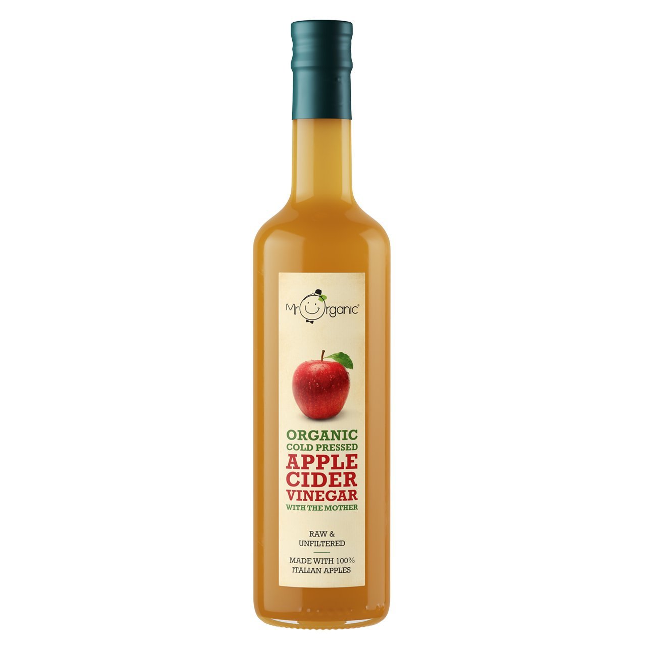 Mr Organic Cider Apple Vinegar with Mother (500ml)