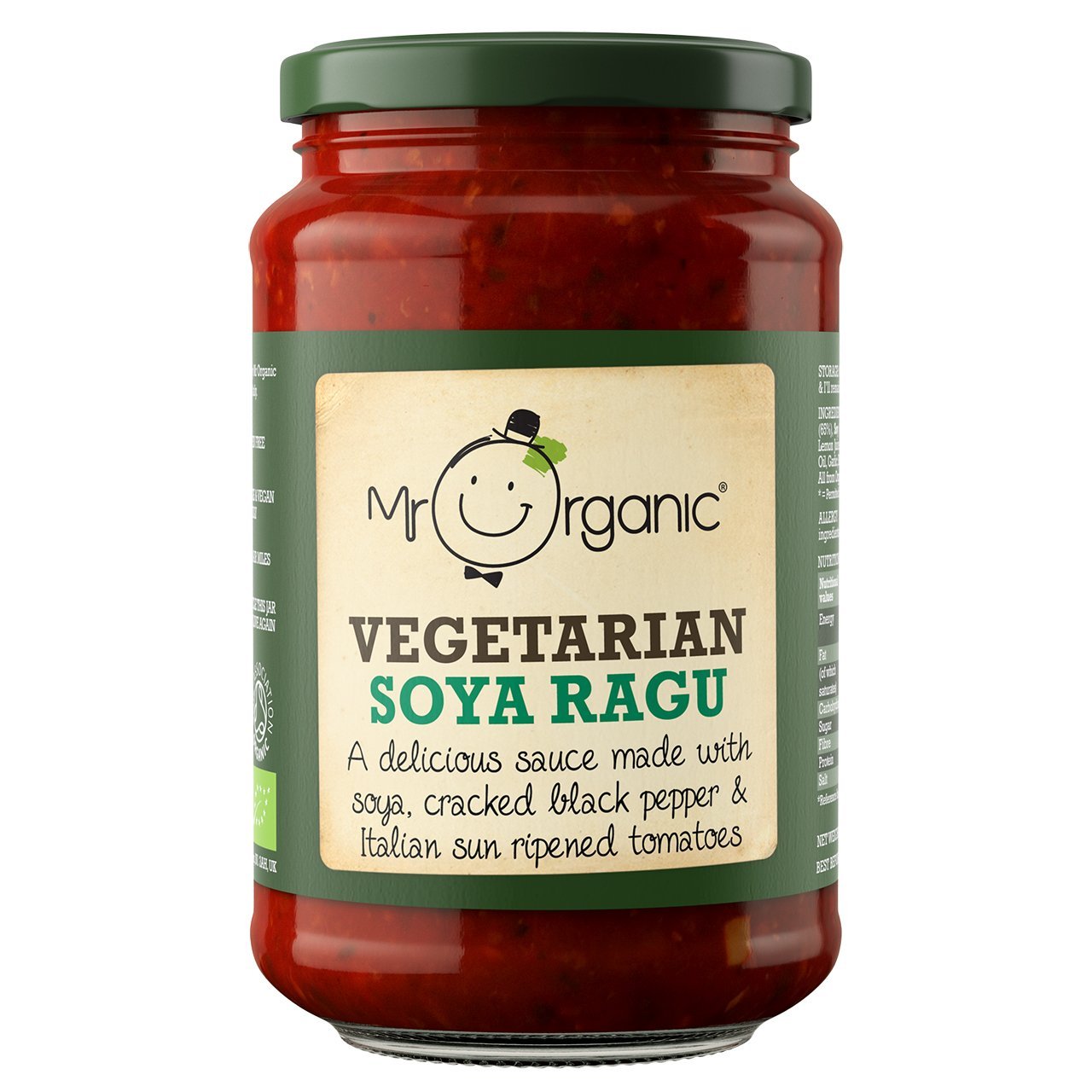 Mr Organic Vegetarian Soya Ragu (350g)