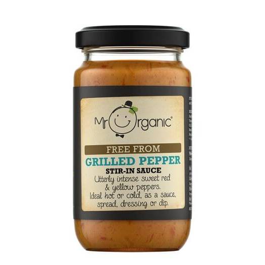 Mr Organic Grilled Pepper Stir-In Sauce (190g) by Mr Organic - The Pop Up Deli