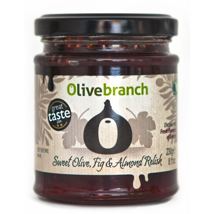 Olive Branch Sweet Olive, Fig & Almond Relish [WHOLE CASE] by Olive Branch - The Pop Up Deli