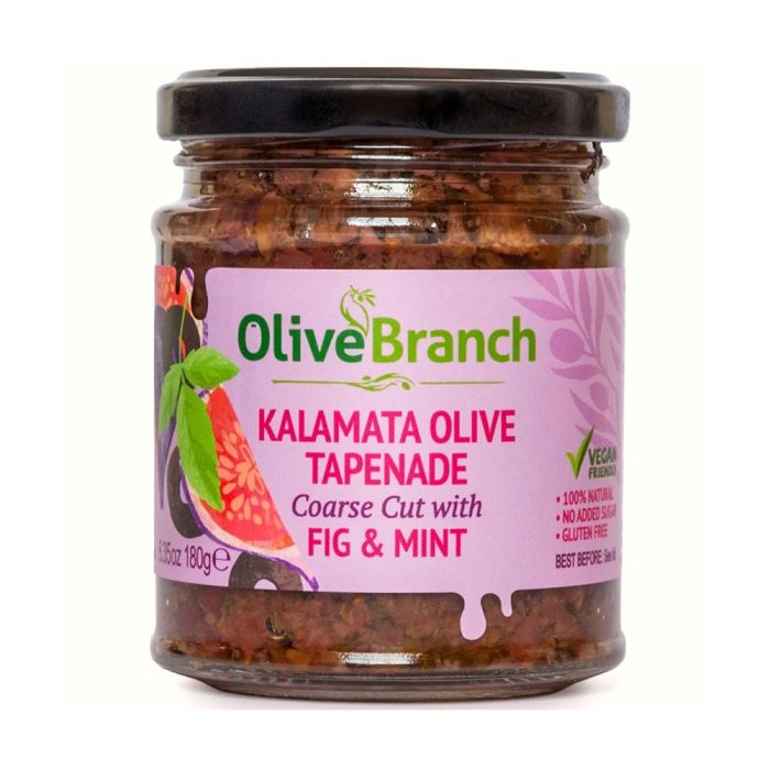 Olive Branch Kalamata Olives with Fig & Mint Tapenade [WHOLE CASE]