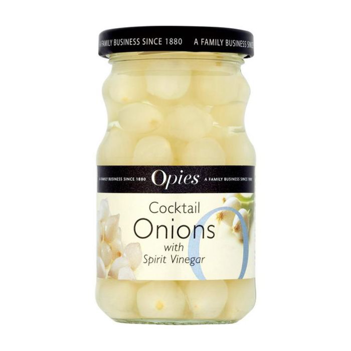 Opies Cocktail Onions with Spirit Vinegar [WHOLE CASE]