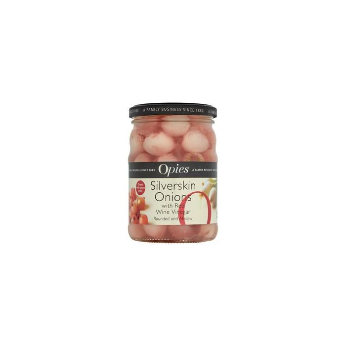 Opies Silverskin Onions with Red Wine Vinegar  [WHOLE CASE]