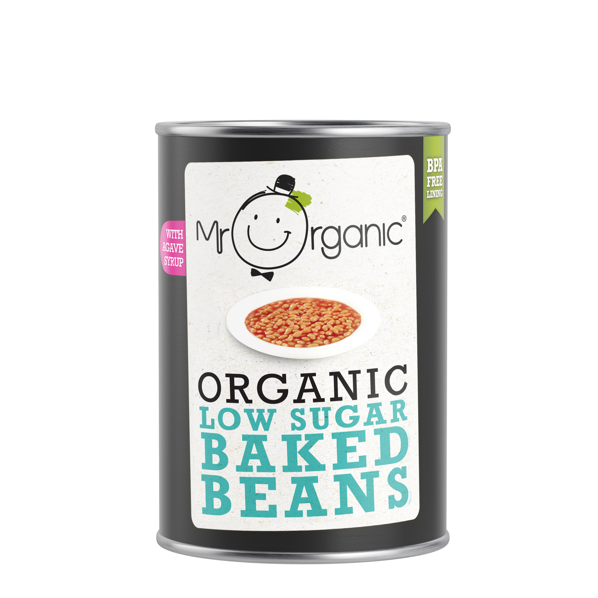 Mr Organic Low Sugar Baked Beans (400g)