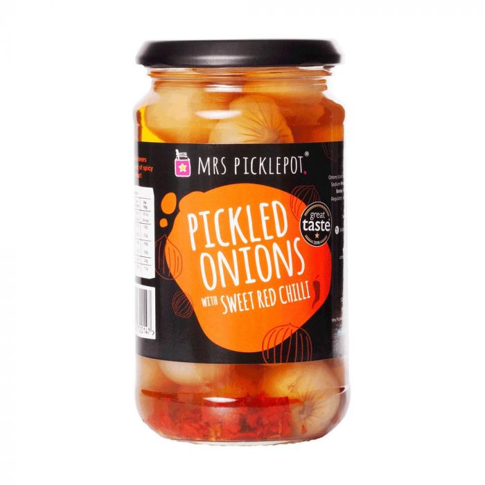 Mrs Picklepot Pickled Onions with Sweet Chilli [WHOLE CASE] by Mrs Picklepot - The Pop Up Deli