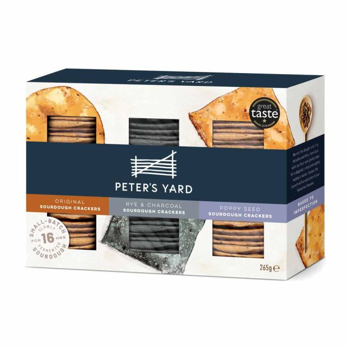 Peter's Yard Sourdough Cracker Selection Box [WHOLE CASE]