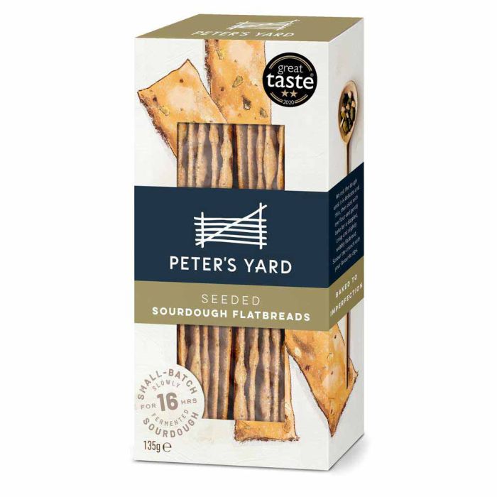 Peter's Yard Seeded Sourdough Flatbreads [WHOLE CASE] by Peter's Yard - The Pop Up Deli