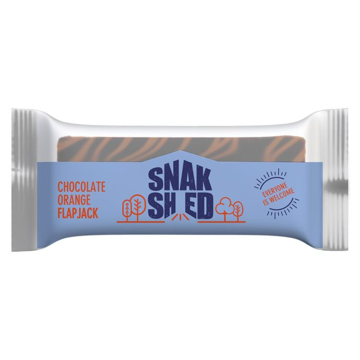 Snak Shed Chocolate Orange Flapjack [WHOLE CASE]