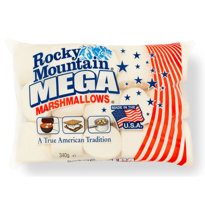 Rocky Mountain Mega Marshmallow 340g [WHOLE CASE]