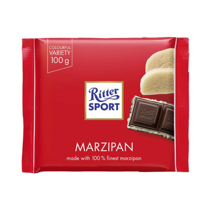 Ritter Sport Marzipan Dark Chocolate [WHOLE CASE]