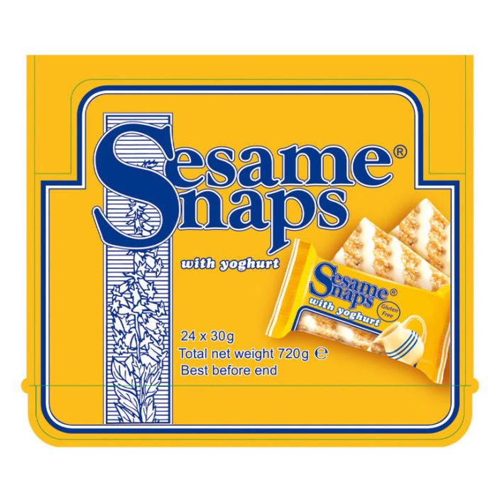 Sesame Snaps Yoghurt [WHOLE CASE] by Sesame Snaps - The Pop Up Deli