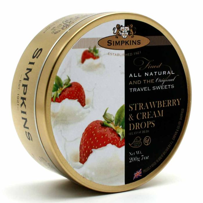 Simpkins Strawberry & Cream Drops [WHOLE CASE] by Simpkins - The Pop Up Deli