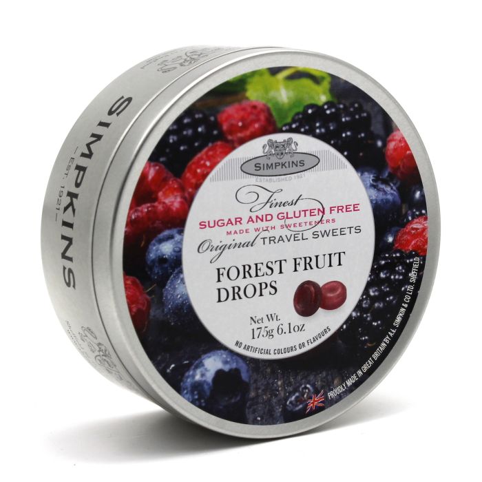 Simpkins Sugar & Gluten Free Forest Fruit Drops [WHOLE CASE] by Simpkins - The Pop Up Deli