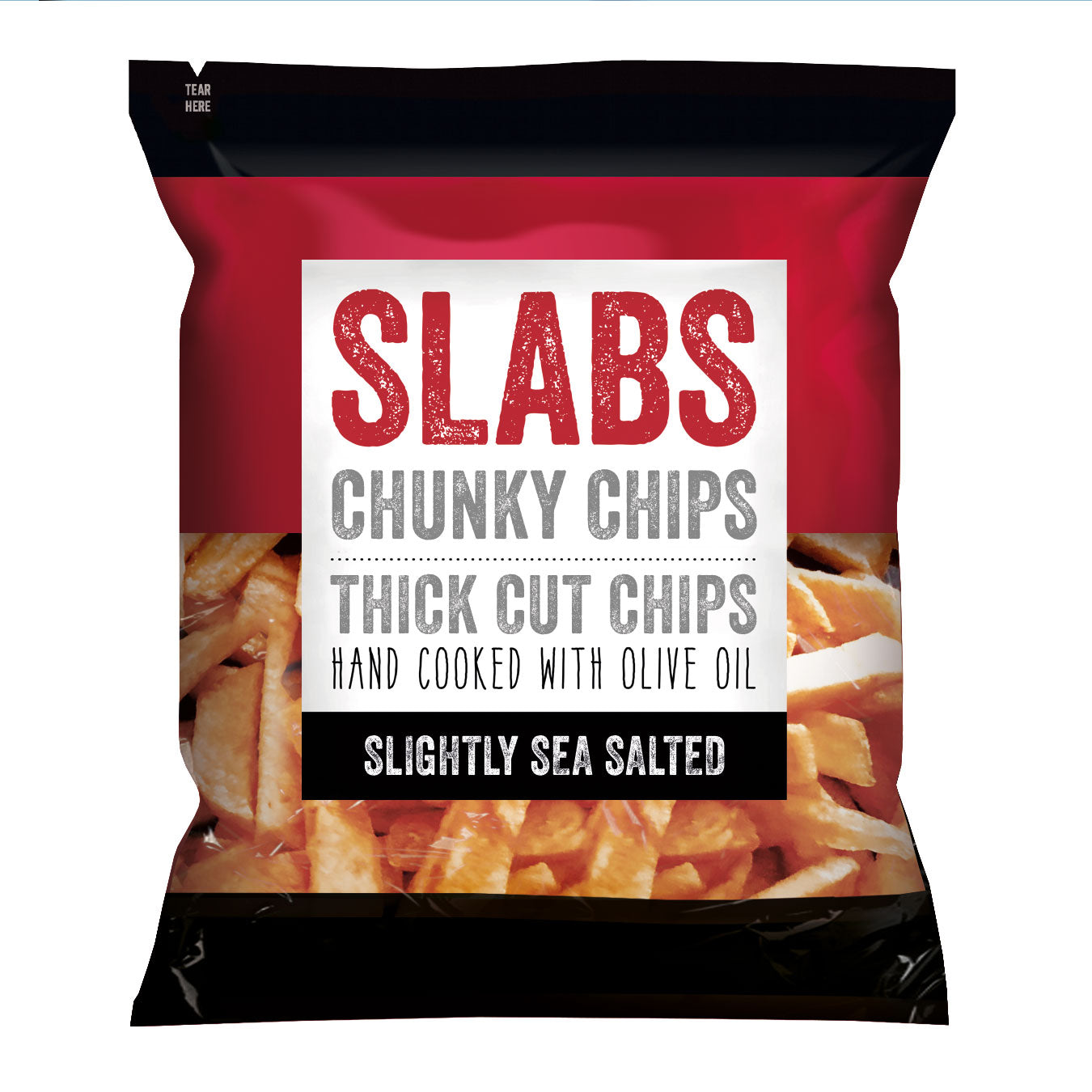 Slabs Slightly Salted Chunky Chips(18x60g)