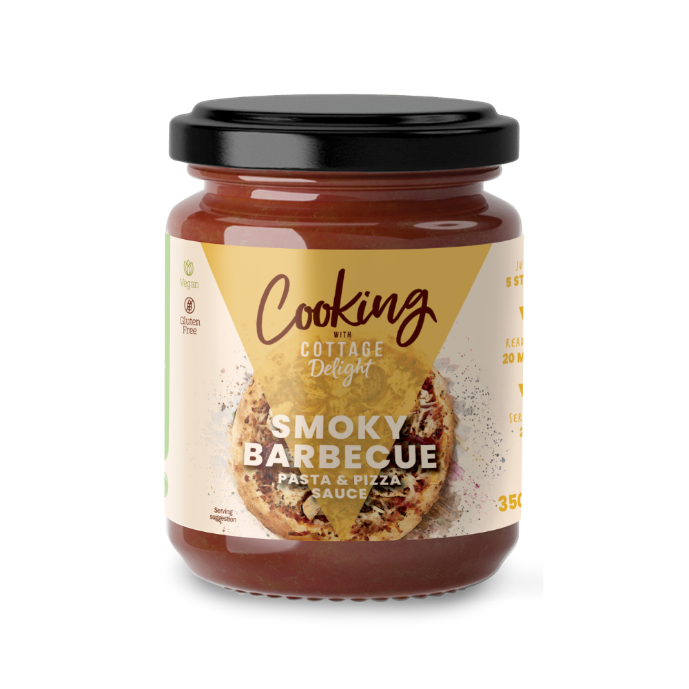 Cooking with Cottage Delight Smoky Barbecue Pasta & Pizza Sauce (350g)