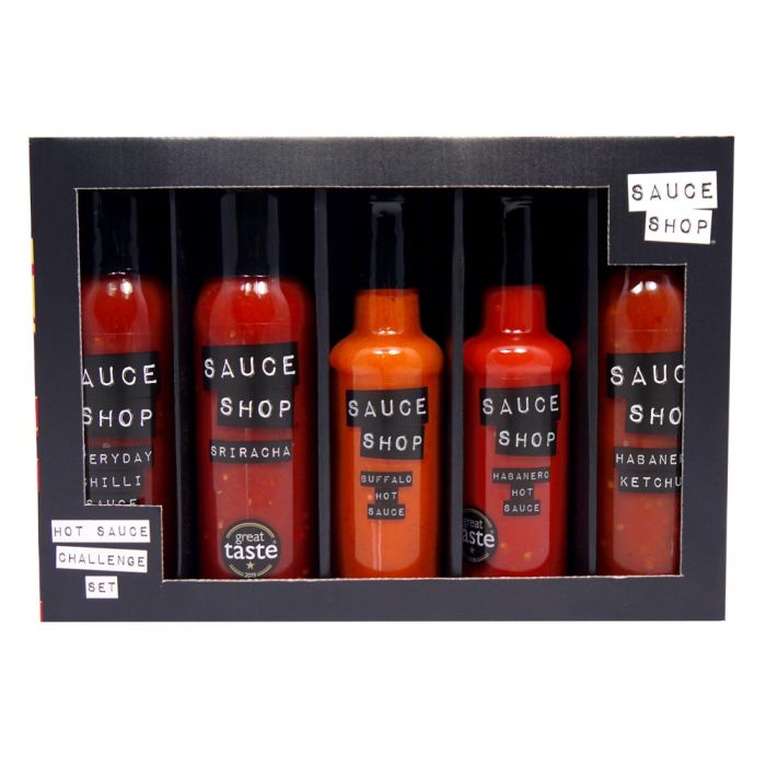 Sauce Shop Hot Sauce Challenge Set [WHOLE CASE]