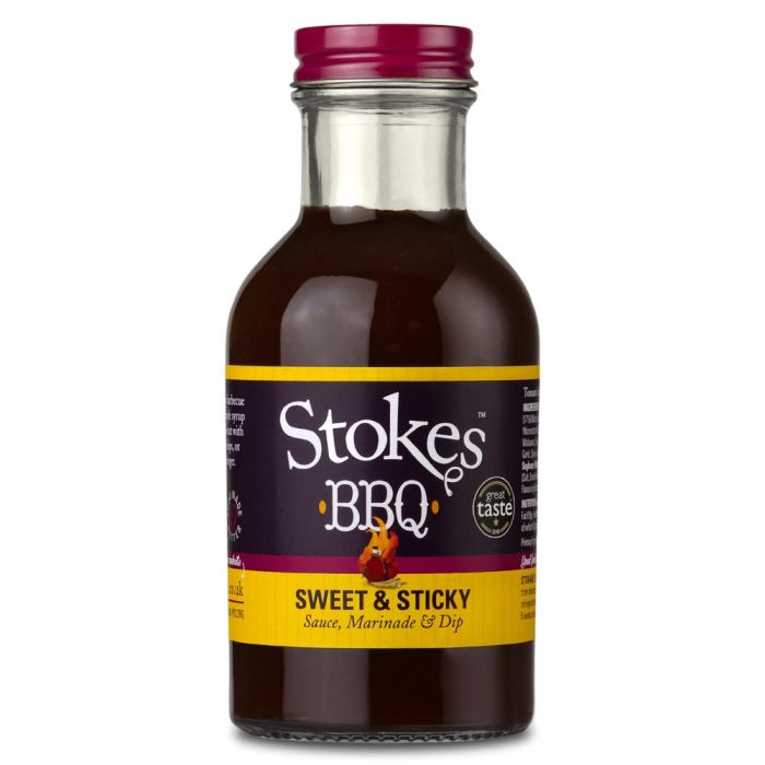 Stokes Sweet & Sticky BBQ Sauce [WHOLE CASE]