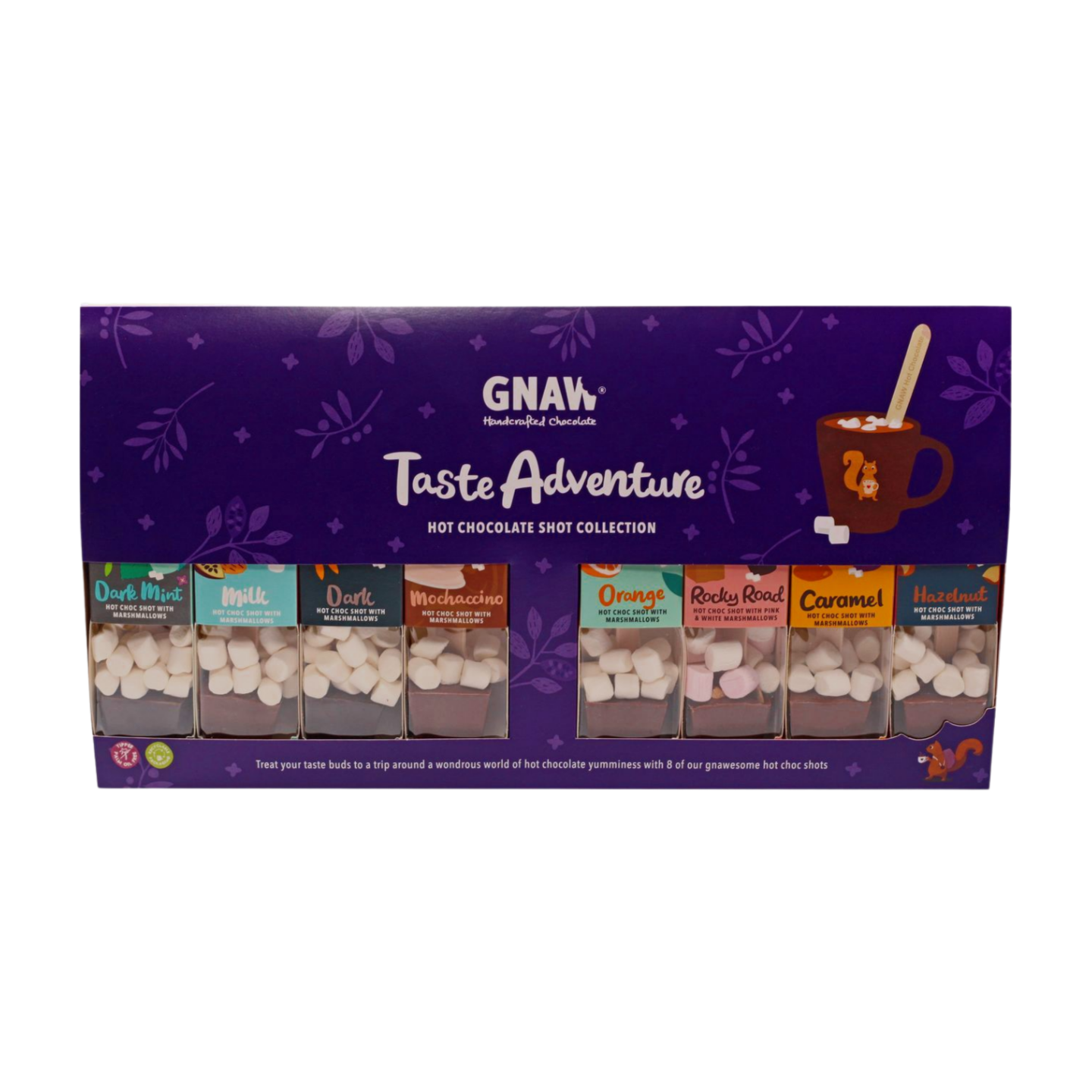 Gnaw Hot Choc Shot Taste Adventure Gift Set (360g)