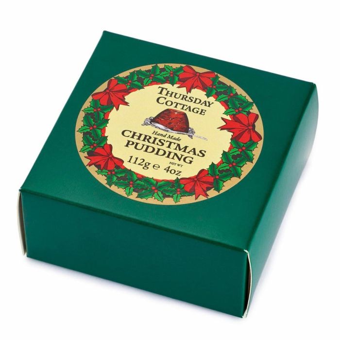 Thursday Cottage Christmas Pudding Boxed 112g [WHOLE CASE]