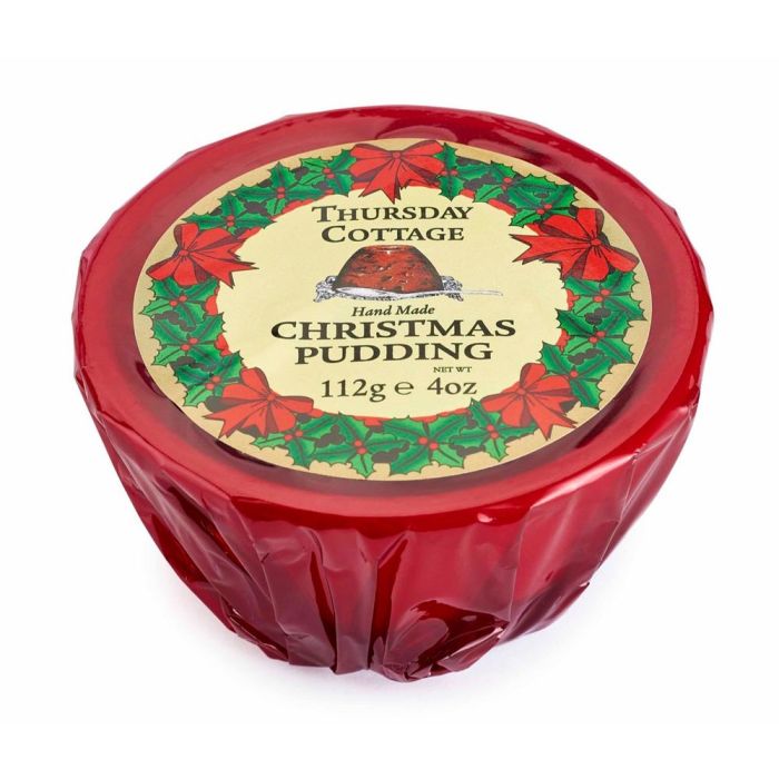 Thursday Cottage Christmas Pudding Cello 112g [WHOLE CASE]