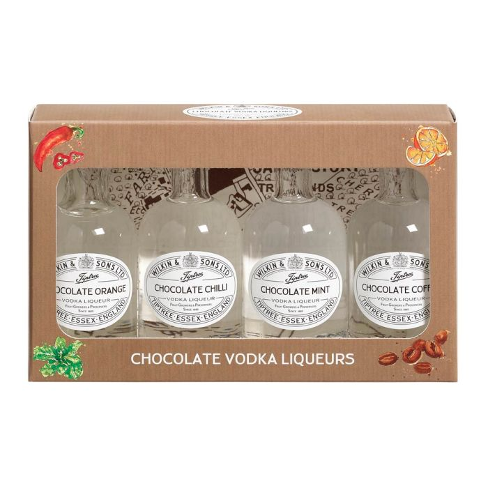 PRE-ORDER - Tiptree Miniature Chocolate Vodka Liqueur Box [WHOLE CASE] by Tiptree - The Pop Up Deli