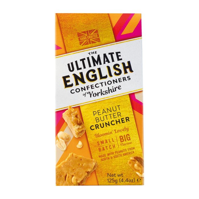Ultimate English Peanut Butter Cruncher Carton 125g [WHOLE CASE]