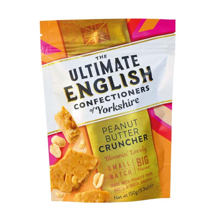 Ultimate English Peanut Butter Cruncher Pouch 150g [WHOLE CASE]