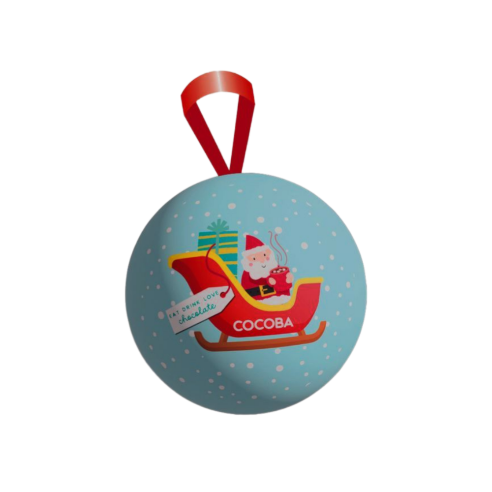 Cocoba Christmas Bombe Bauble (50g)