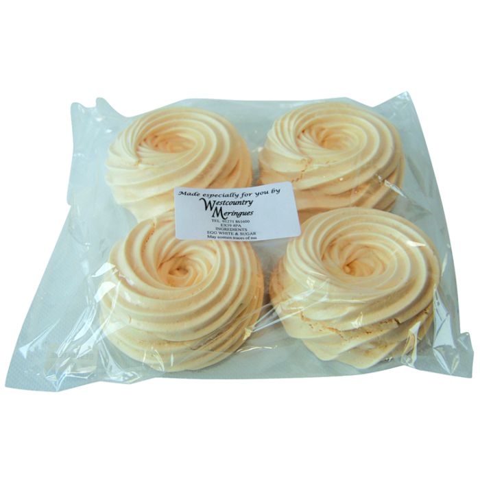 West Country Meringue Nests - Cello in 4's [WHOLE CASE] by West Country - The Pop Up Deli