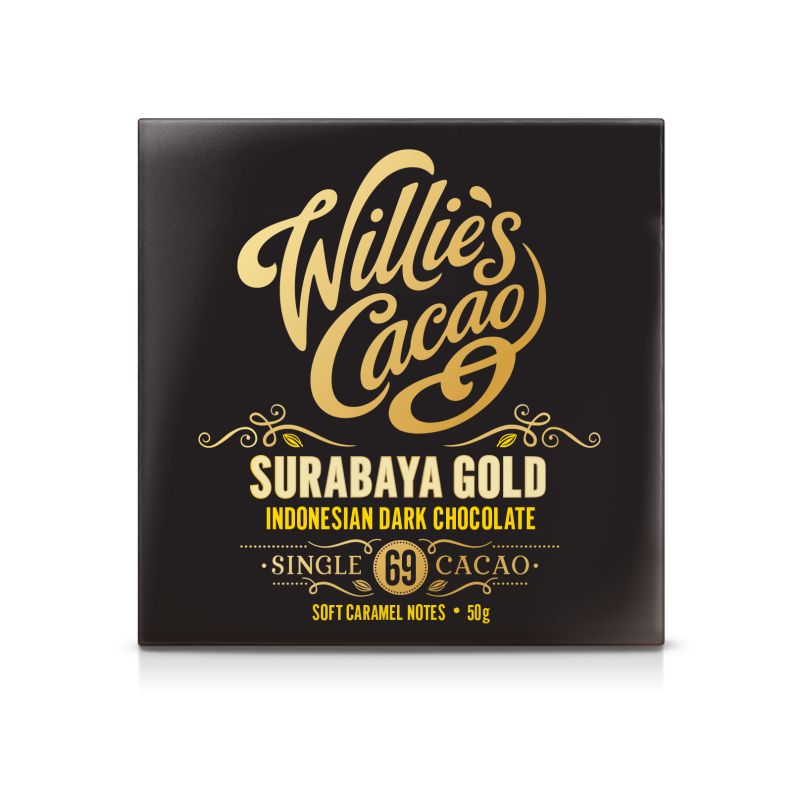 Willie's Cacao Surabaya Gold Indonesian Dark Chocolate (50g)