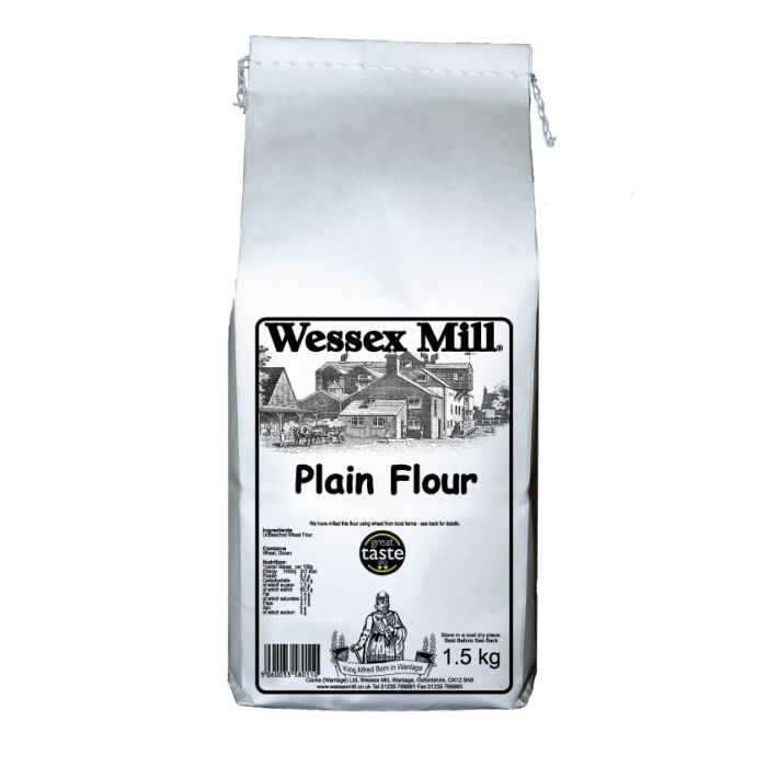 Wessex Mill Plain Flour [WHOLE CASE] by Wessex Mill - The Pop Up Deli