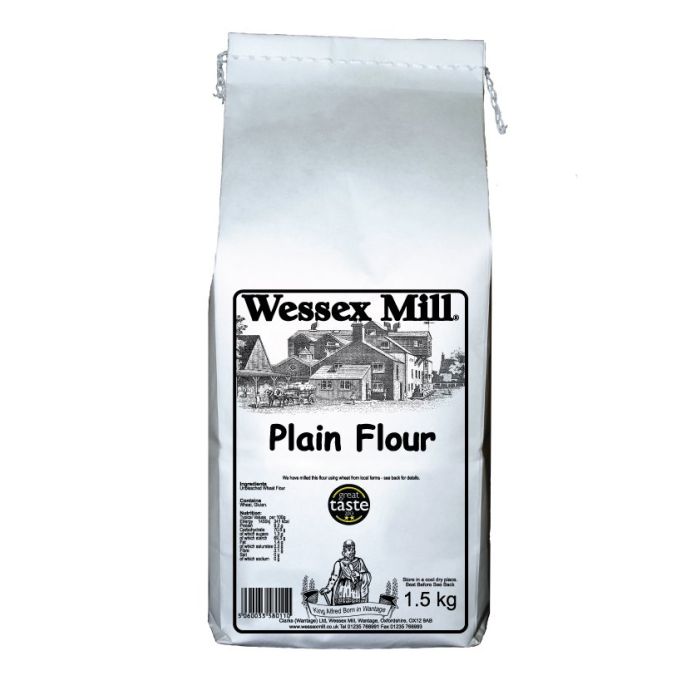 Wessex Mill Plain Flour 1.5kg [WHOLE CASE]