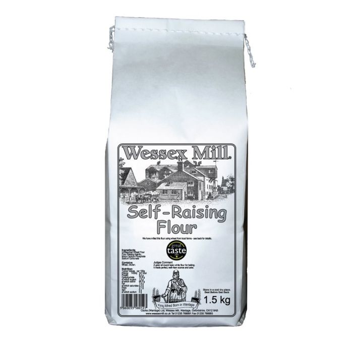 Wessex Mill Self-Raising Flour 1.5kg [WHOLE CASE]