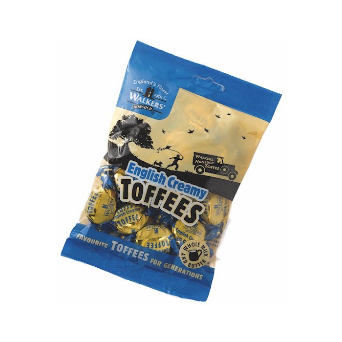 Walkers Nonsuch English Creamy Toffees Bag [WHOLE CASE]