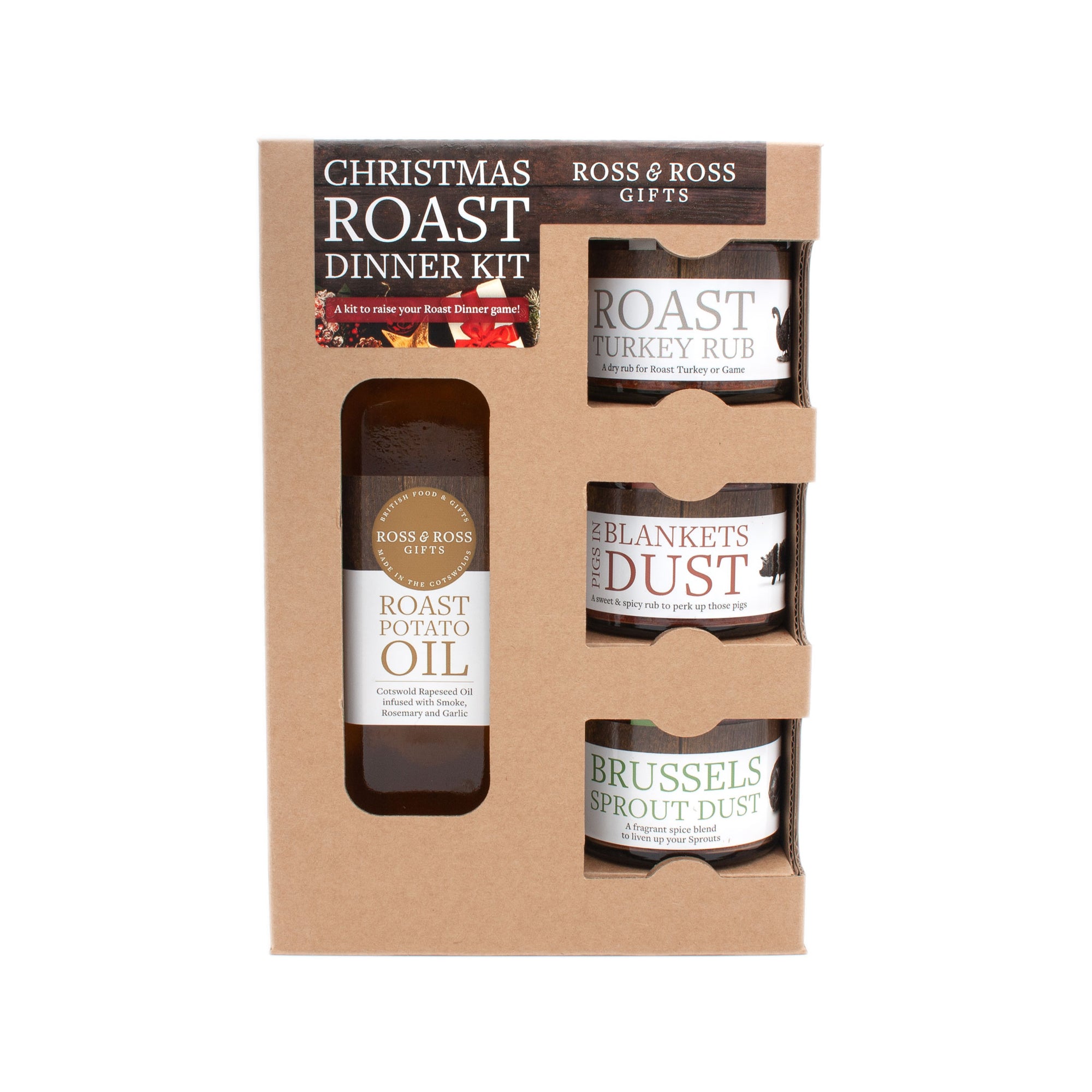 Christmas Roast Dinner Box Quad by Ross and Ross - The Pop Up Deli