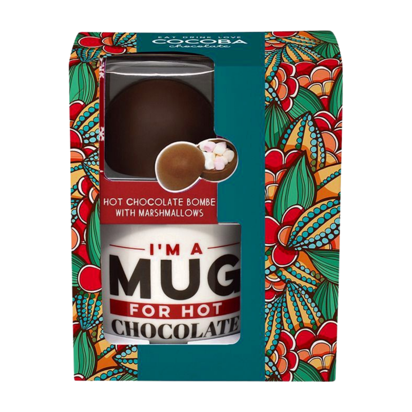 Cocoba Mug & Hot Chocolate Bombe Gift Set (50g)