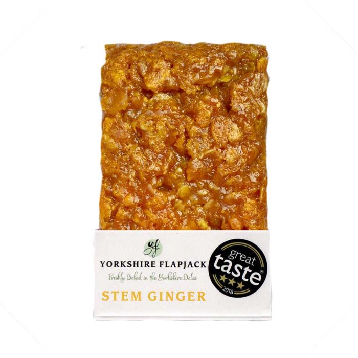 Yorkshire Flapjack Stem Ginger Flapjack [WHOLE CASE] by Yorkshire Flapjack - The Pop Up Deli